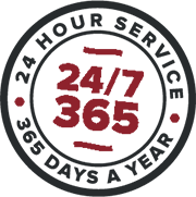 24/7 hour 365 day